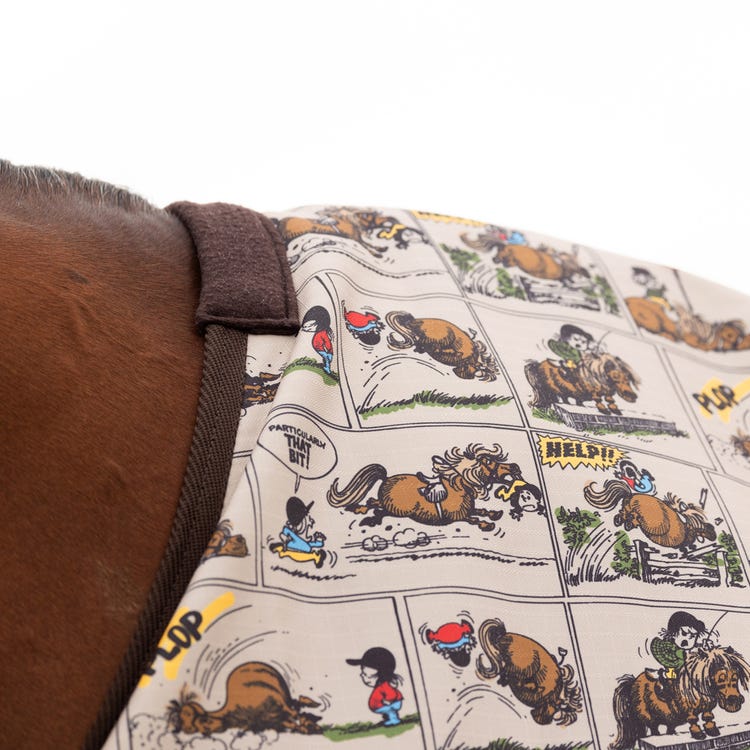 StormX Original 100 Turnout Rug - Thelwell Collection Comic Chaos image 3
